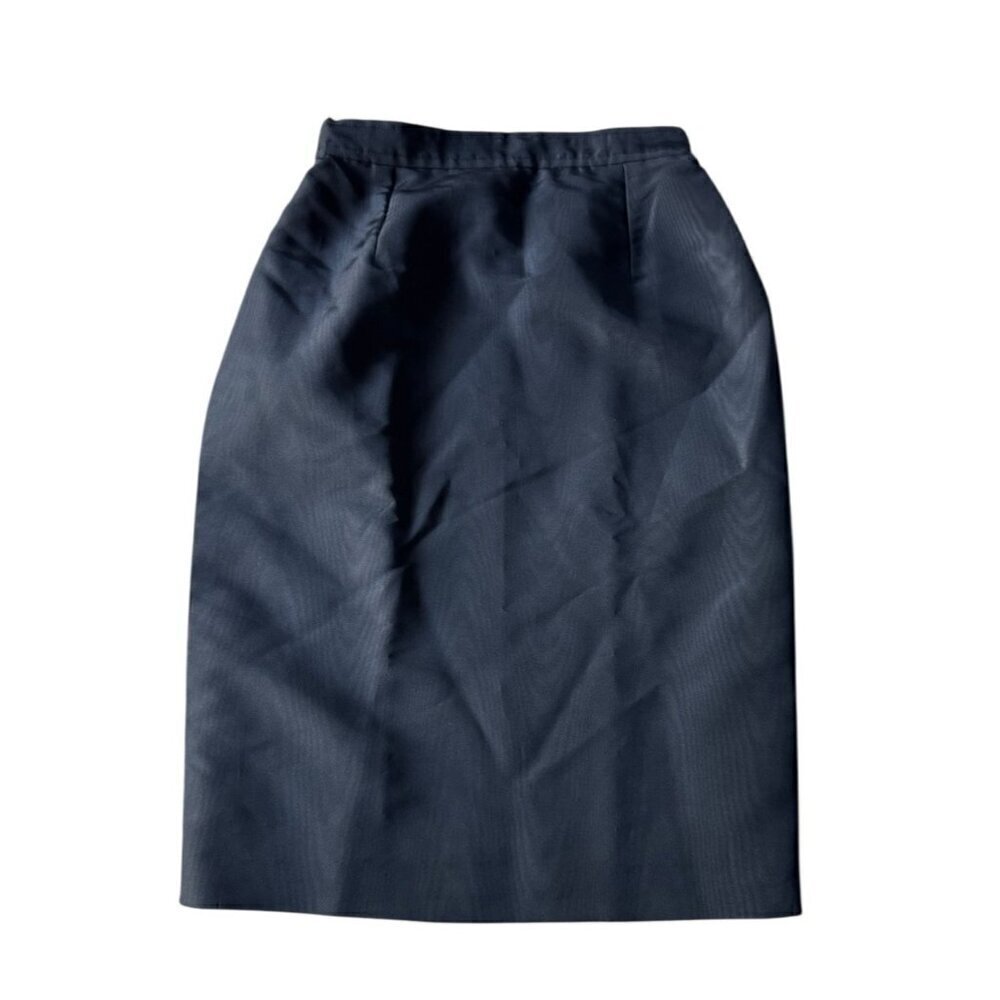 Christian Lacroix Woman's Fr Sz 38 US Sz 8 Black Silk Pencil Skirt NWT